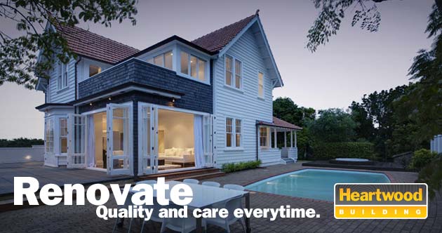Renovate. Quality and care everytime. Heartwood Building.